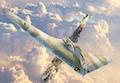AMP 1/72 early Horten Ho-IX V11, německý bezmotorový kluzák, druhá světová válka