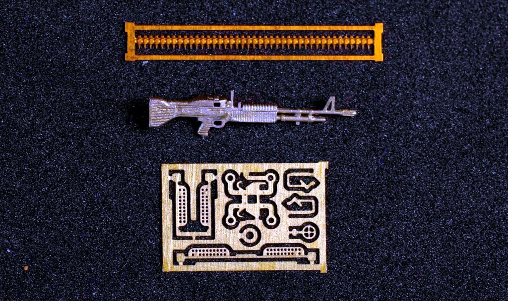 Miniworld 1/72 americký kulomet M60