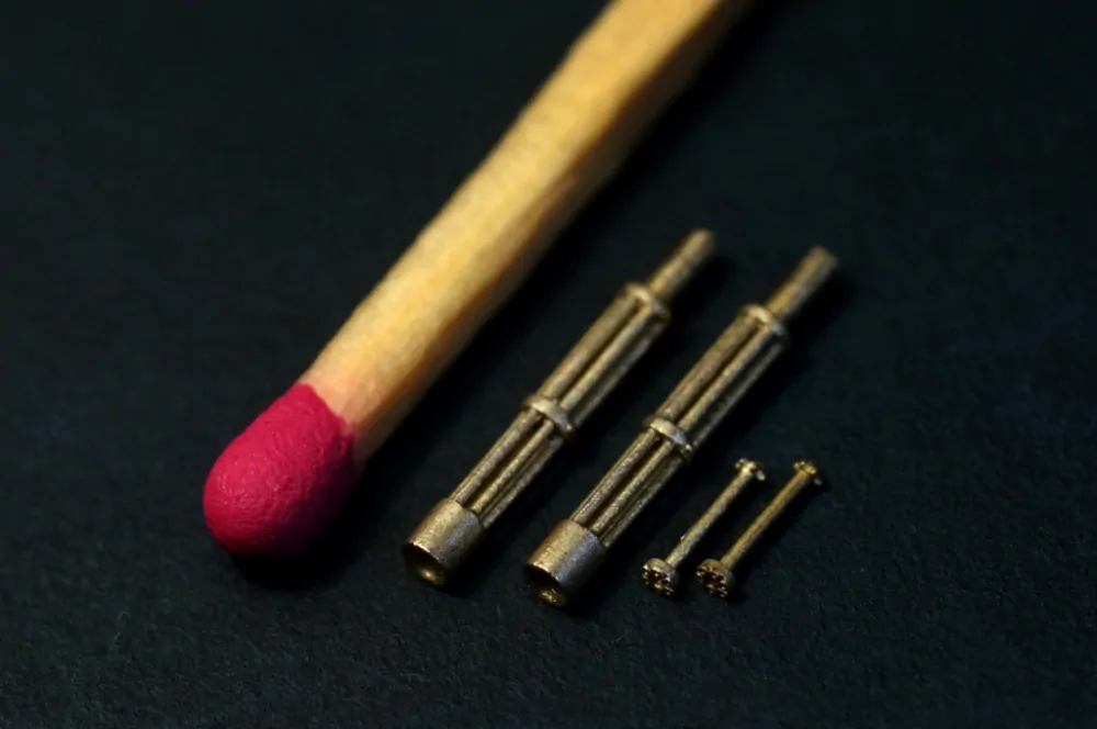 Miniworld 1/72 M134 Minigun barrels, late version (2 pieces) 
