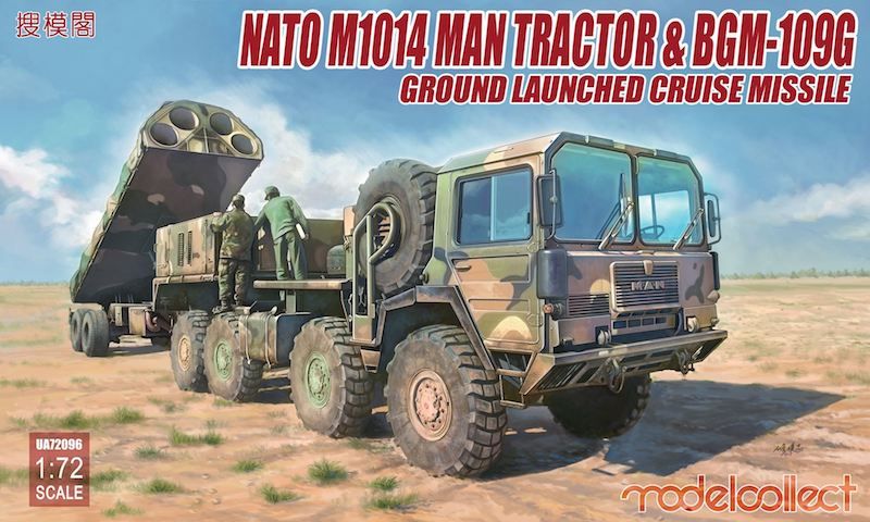 Modelcollect 1/72 NATO M1001 MAN Tractor & BGM-109G Cruise Missile