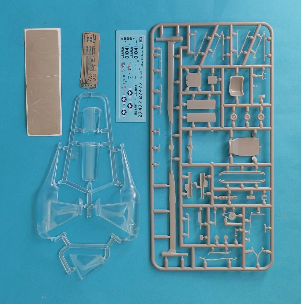 AMP 1/48 XH-26 Jet Jeep experimentální americký lehký víceúčelový vrtulník společností American Helicopter Company