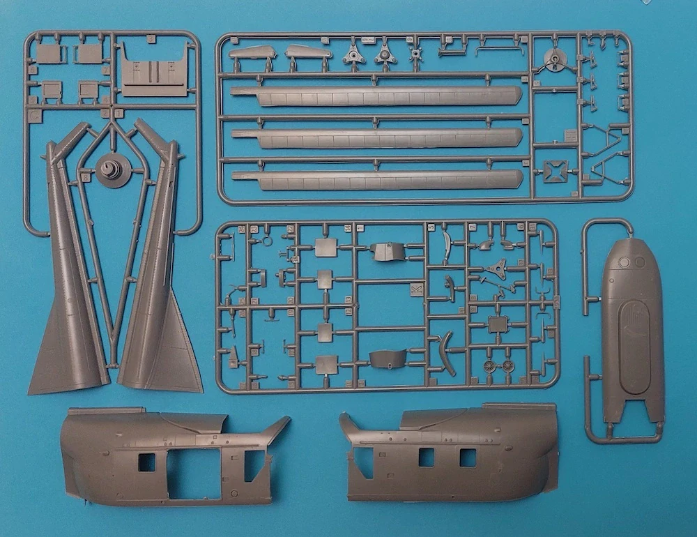 AMP 1/48 Sikorsky H-19 Chickasaw je víceúčelový užitkový vrtulník s třílistým nosným rotorem. 